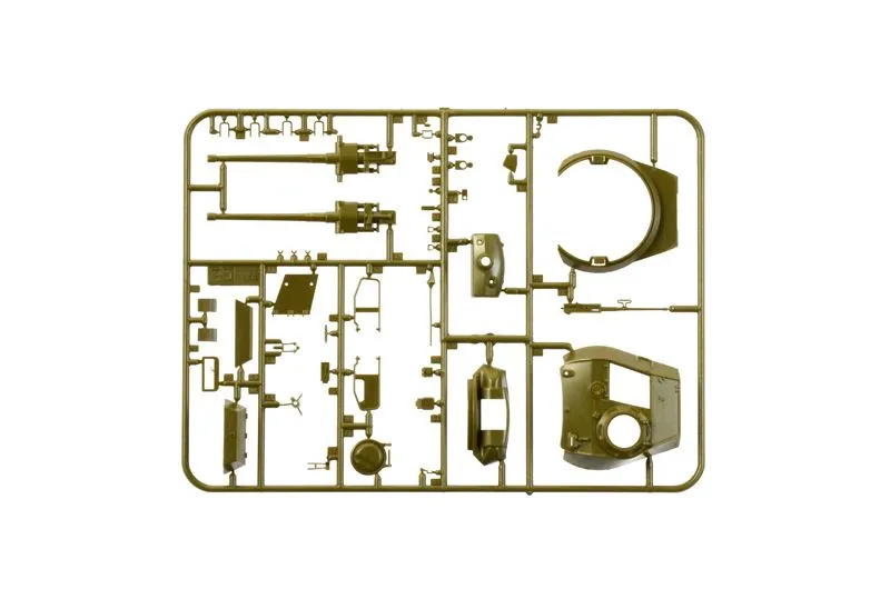 Italeri 1/35 M24 Chaffee Korean War # 6587 17 Italeri 1/35 M24 Chaffee Korean War # 6587 - Image 15