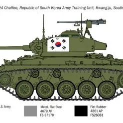 Italeri 1/35 M24 Chaffee Korean War # 6587 22 Italeri 1/35 M24 Chaffee Korean War # 6587 -Aircraft Kits Sales itl6587 4