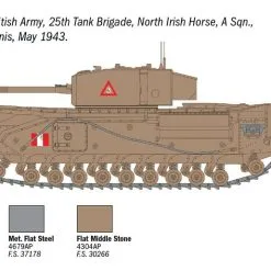 Italeri 1/72 Churchill Mk.III # 7083 19 Italeri 1/72 Churchill Mk.III # 7083 -Aircraft Kits Sales itl7083 5