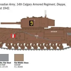 Italeri 1/72 Churchill Mk.III # 7083 22 Italeri 1/72 Churchill Mk.III # 7083 -Aircraft Kits Sales itl7083 8