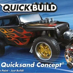 Airfix Jeep Quicksand Concept QUICK BUILD Blue # J6038