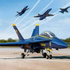 Kinetic 1/48 McDonnell-Douglas F/A-18A/B/C/D Blue Angels 2017 # 48073 5 Kinetic 1/48 McDonnell-Douglas F/A-18A/B/C/D Blue Angels 2017 # 48073 -Aircraft Kits Sales k48073