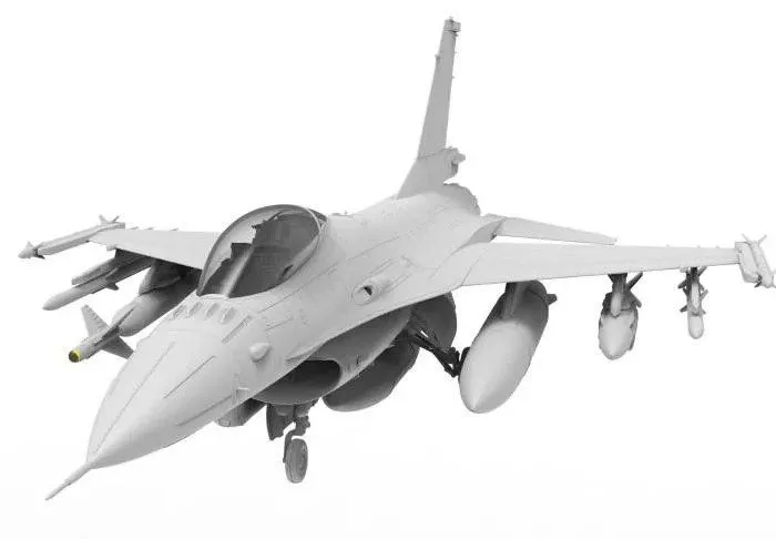 Kinetic Model Kits 1/48 Genera-Dynamics F-16A MLU NATO Viper # 48100 4 Kinetic Model Kits 1/48 Genera-Dynamics F-16A MLU NATO Viper # 48100 - Image 2