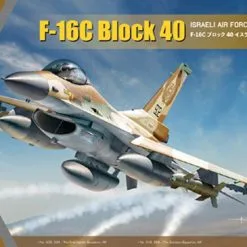 Kinetic Model Kits 1/48 Lockheed-Martin F-16C "Barak" Block 40 IAF/Israeli Air Force # 48129