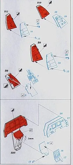 Kinetic Model Kits 1/48 Lockheed-Martin F-16I Sufa 'Storm' # 5000 5 Kinetic Model Kits 1/48 Lockheed-Martin F-16I Sufa 'Storm' # 5000 - Image 3