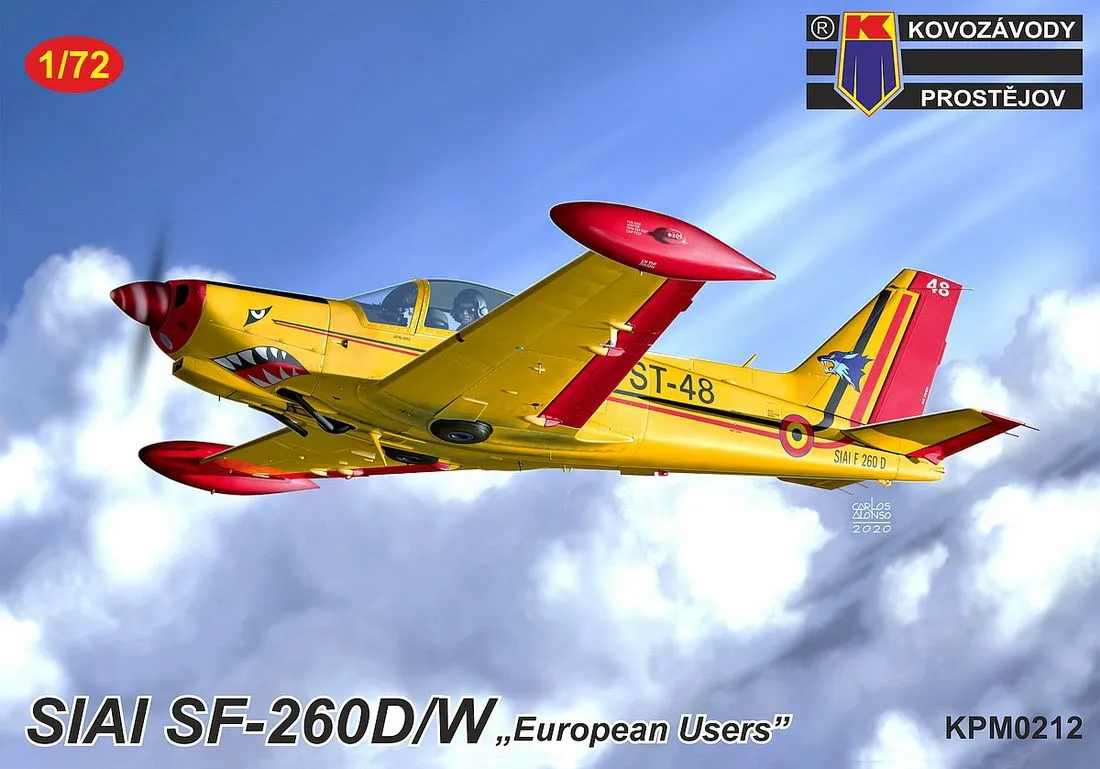Kovozavody Prostejov 1/72 SIAI SF-260D/W "European Users" # 72212 3 Kovozavody Prostejov 1/72 SIAI SF-260D/W "European Users" # 72212