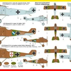 Kovozavody Prostejov 1/72 LFG Roland D.II 'Haifisch' # 72270 -Aircraft Kits Sales kpm72270 2