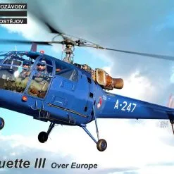 Kovozavody Prostejov 1/72 Alouette III 'Over Europe' # 72278