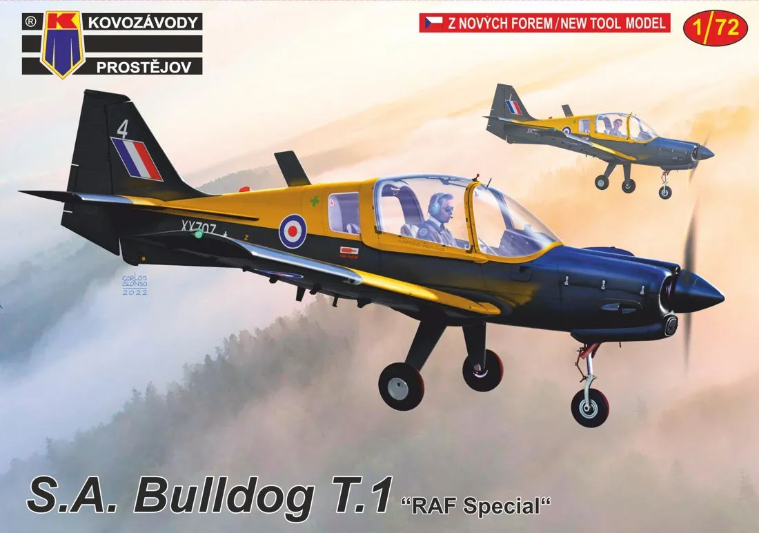 Kotobukiya Kovozavody Prostejov 1/72 S.A. Bulldog T.1 'RAF Special' New Tool # 72299 3 Kotobukiya Kovozavody Prostejov 1/72 S.A. Bulldog T.1 'RAF Special' New Tool # 72299