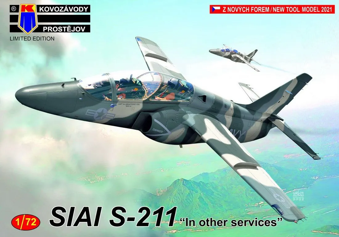 Kovozavody Prostejov 1/72 SIAI S-211 'Other Service' New Tool # 72347 3 Kovozavody Prostejov 1/72 SIAI S-211 'Other Service' New Tool # 72347