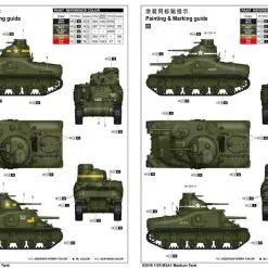 I Love Kit 1/35 M3A1 Medium Tank # 63516 18 I Love Kit 1/35 M3A1 Medium Tank # 63516 -Aircraft Kits Sales lk63516 3