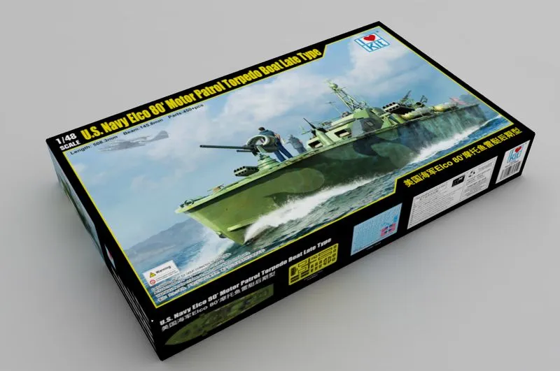 I Love Kit 1/48 Elco 80' Motor Patrol Torpedo Boat (Early) # 64801 5 I Love Kit 1/48 Elco 80' Motor Patrol Torpedo Boat (Early) # 64801 - Image 3