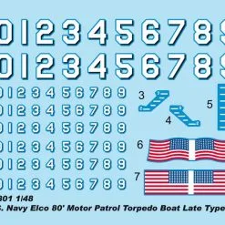 I Love Kit 1/48 Elco 80' Motor Patrol Torpedo Boat (Early) # 64801 21 I Love Kit 1/48 Elco 80' Motor Patrol Torpedo Boat (Early) # 64801 -Aircraft Kits Sales lk64801 2