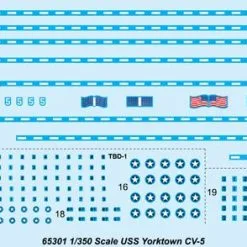 I Love Kit 1/350 USS Yorktown CV-5 # 65301 35 I Love Kit 1/350 USS Yorktown CV-5 # 65301 -Aircraft Kits Sales lk65301 2