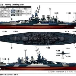 I LOVE KIT 1/700 USS North Carolina BB-55 Top Grade Model Kit # 65704 29 I LOVE KIT 1/700 USS North Carolina BB-55 Top Grade Model Kit # 65704 -Aircraft Kits Sales lk65704 9
