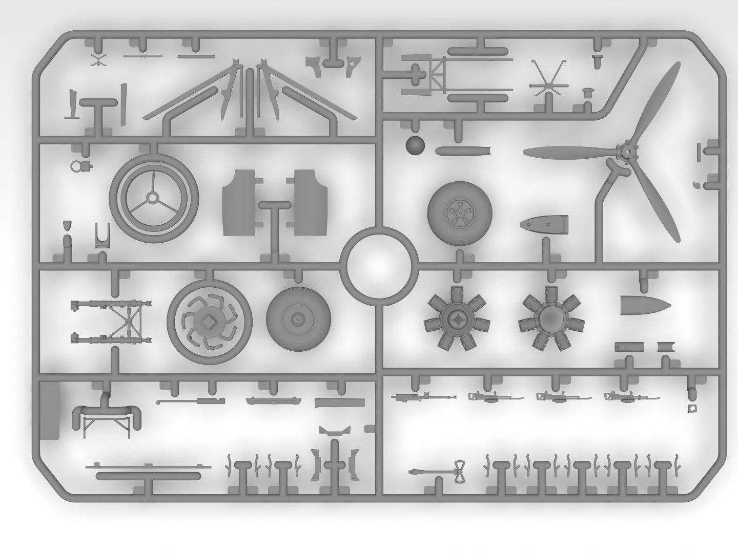 ICM 1/48 Bristol Beaufort Mk.IA With Tropical Filter # 48311 17 ICM 1/48 Bristol Beaufort Mk.IA With Tropical Filter # 48311 - Image 15