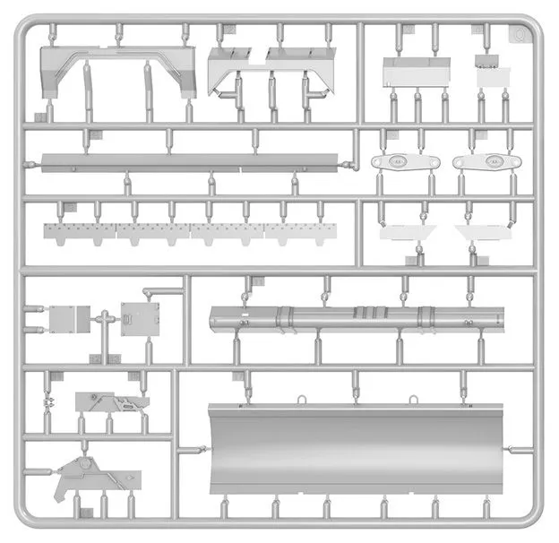 Miniart 1/35 IDF Dozer Blade # 37030 5 Miniart 1/35 IDF Dozer Blade # 37030 - Image 3