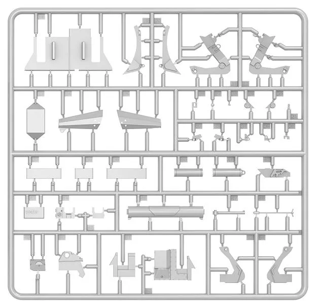 Miniart 1/35 IDF Dozer Blade # 37030 6 Miniart 1/35 IDF Dozer Blade # 37030 - Image 4
