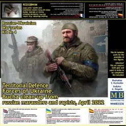 Master Box Masterbox 1/35 Bucha Cleanup Kit No.4 (RU-UKR War) # 35226 -Aircraft Kits Sales mas35226 1