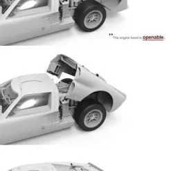 Meng-Model Meng 1/12 Ford GT40 Mk.II '66 # MMGRS-002 -Aircraft Kits Sales meng model gt 40 mk.ii le mans 24hr 3