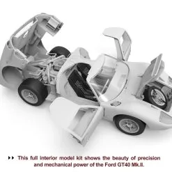 Meng-Model Meng 1/12 Ford GT40 Mk.II '66 # MMGRS-002 -Aircraft Kits Sales meng model gt 40 mk.ii le mans 24hr 7