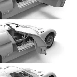 Meng-Model Meng 1/12 Ford GT40 Mk.II '66 # MMGRS-002 -Aircraft Kits Sales meng model gt 40 mk.ii le mans 24hr 8