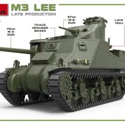 Miniart 1/35 M3 Lee Late Production # 35214 -Aircraft Kits Sales min35214pic1