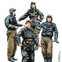 Miniart 1/35 Soviet Tank Crew (Flame & Heavy Tanks) # 35254