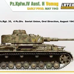 Miniart 1/35 Pz.Kpfw.IV Ausf. H Vomag Interior Kit # 35298 -Aircraft Kits Sales min35298 2