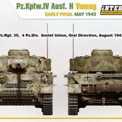 Miniart 1/35 Pz.Kpfw.IV Ausf. H Vomag Interior Kit # 35298 -Aircraft Kits Sales min35298 3