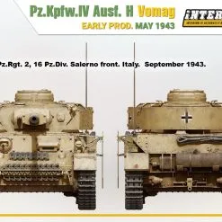 Miniart 1/35 Pz.Kpfw.IV Ausf. H Vomag Interior Kit # 35298 -Aircraft Kits Sales min35298 5