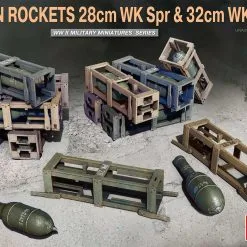 Miniart 1/35 German Rockets 28cm WK Spr & 32cm WK Flamm # 35316