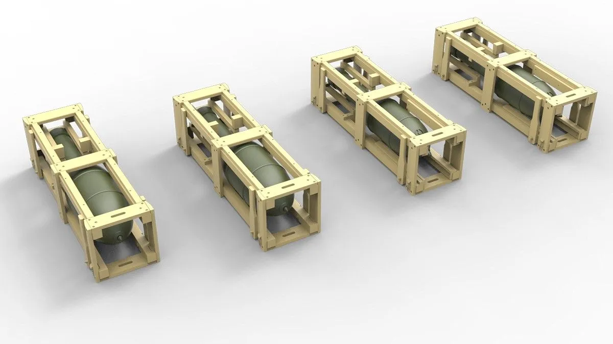 Miniart 1/35 German Rockets 28cm WK Spr & 32cm WK Flamm # 35316 7 Miniart 1/35 German Rockets 28cm WK Spr & 32cm WK Flamm # 35316 - Image 5