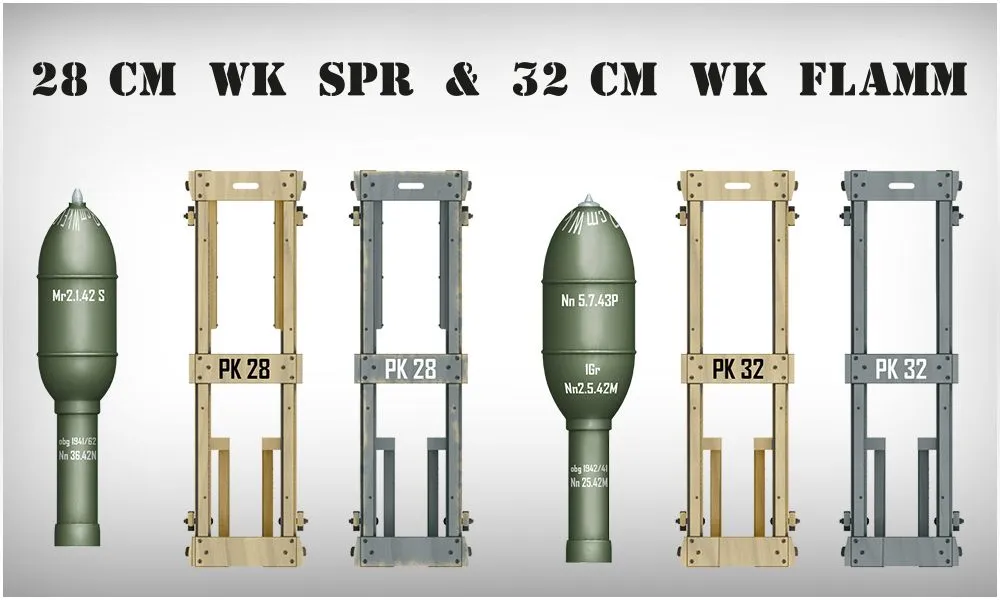 Miniart 1/35 German Rockets 28cm WK Spr & 32cm WK Flamm # 35316 8 Miniart 1/35 German Rockets 28cm WK Spr & 32cm WK Flamm # 35316 - Image 6