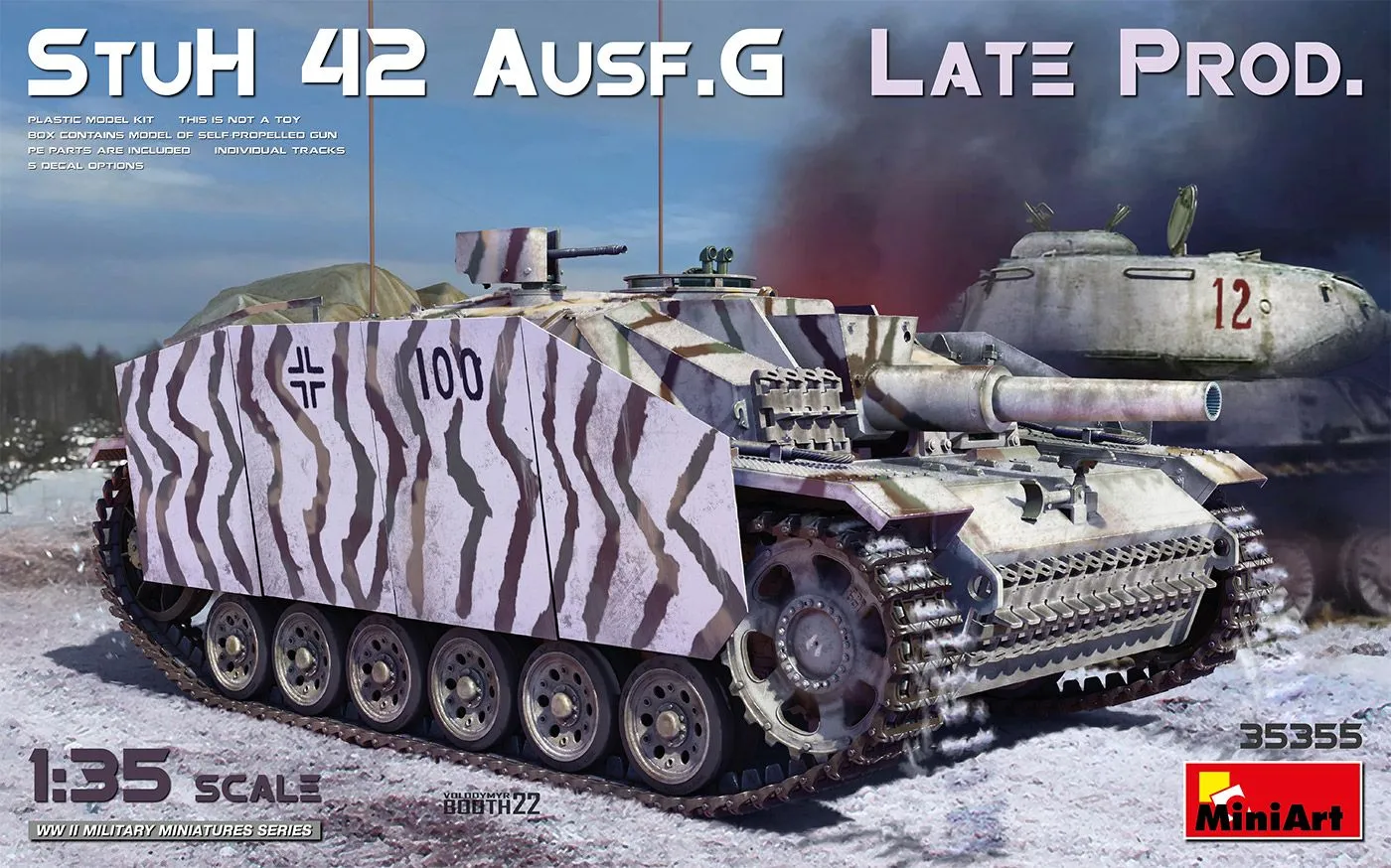 Miniart 1/35 StuH 42 Ausf G Late Prod # 35355 3 Miniart 1/35 StuH 42 Ausf G Late Prod # 35355