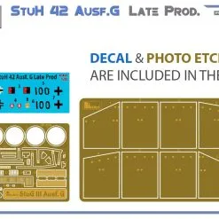 Miniart 1/35 StuH 42 Ausf G Late Prod # 35355 15 Miniart 1/35 StuH 42 Ausf G Late Prod # 35355 -Aircraft Kits Sales min35355 1