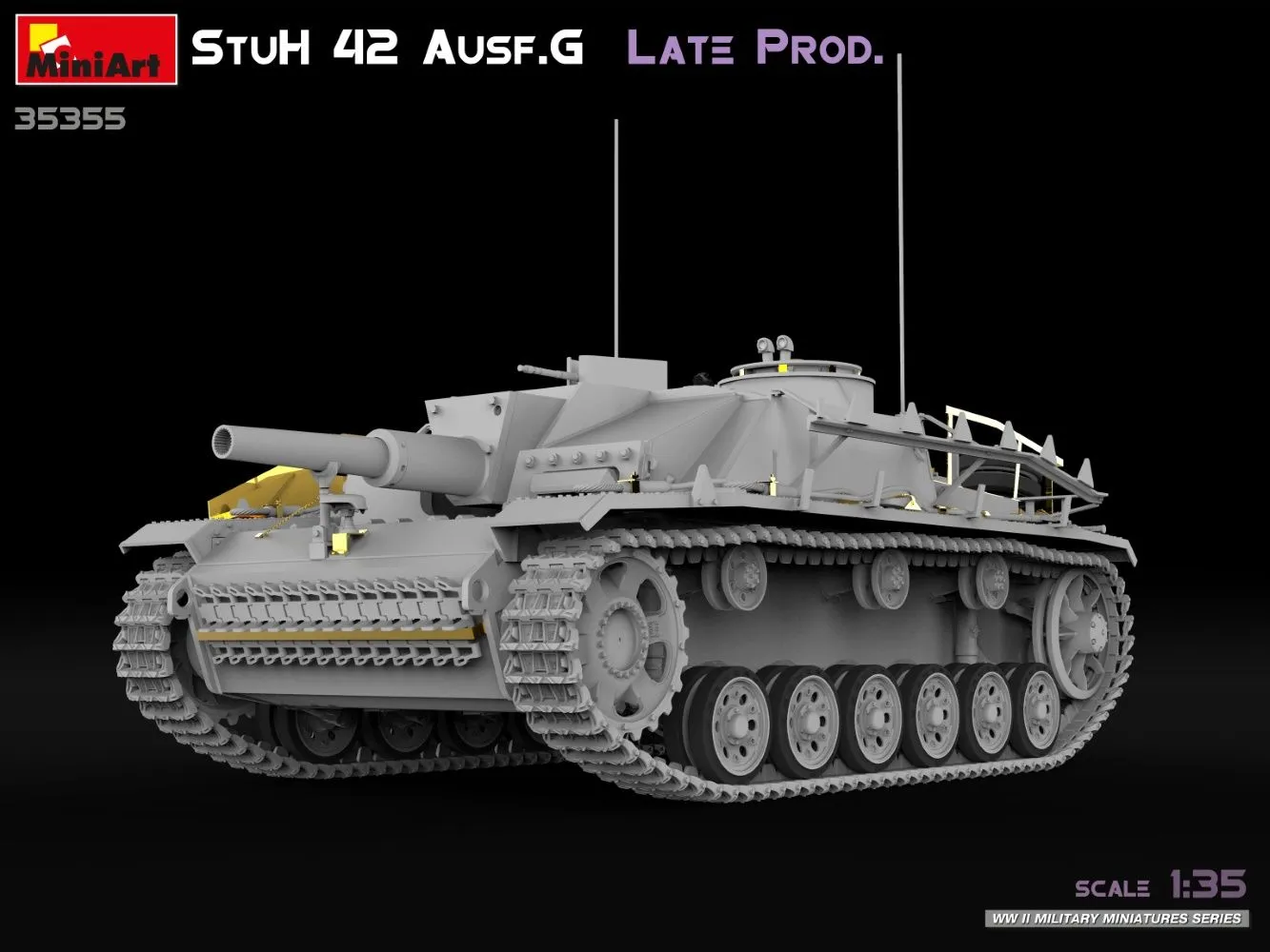 Miniart 1/35 StuH 42 Ausf G Late Prod # 35355 5 Miniart 1/35 StuH 42 Ausf G Late Prod # 35355 - Image 3