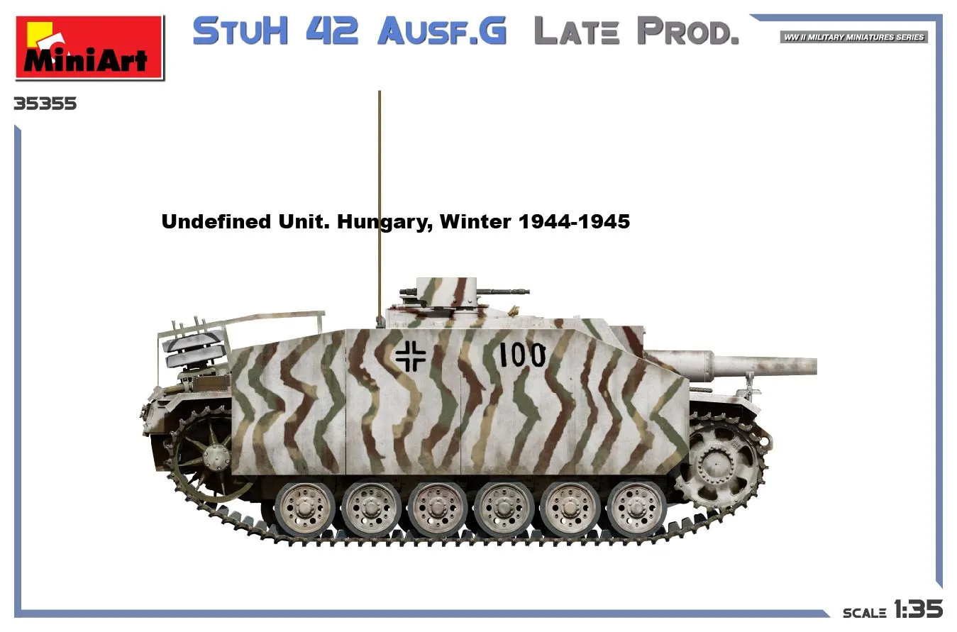 Miniart 1/35 StuH 42 Ausf G Late Prod # 35355 11 Miniart 1/35 StuH 42 Ausf G Late Prod # 35355 - Image 9