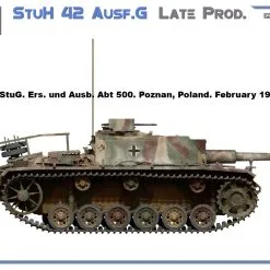 Miniart 1/35 StuH 42 Ausf G Late Prod # 35355 23 Miniart 1/35 StuH 42 Ausf G Late Prod # 35355 -Aircraft Kits Sales min35355 9