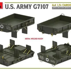 Miniart 1/35 U.S. Army G7107 4x4 1,5t Cargo Truck # 35380 63 Miniart 1/35 U.S. Army G7107 4x4 1,5t Cargo Truck # 35380 -Aircraft Kits Sales min35380 13 1