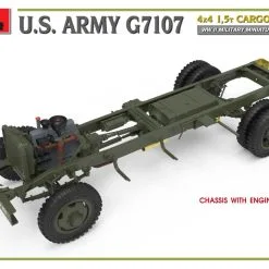 Miniart 1/35 U.S. Army G7107 4x4 1,5t Cargo Truck # 35380 68 Miniart 1/35 U.S. Army G7107 4x4 1,5t Cargo Truck # 35380 -Aircraft Kits Sales min35380 18 1
