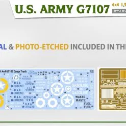 Miniart 1/35 U.S. Army G7107 4x4 1,5t Cargo Truck # 35380 74 Miniart 1/35 U.S. Army G7107 4x4 1,5t Cargo Truck # 35380 -Aircraft Kits Sales min35380 1 1