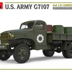 Miniart 1/35 U.S. Army G7107 4x4 1,5t Cargo Truck # 35380 53 Miniart 1/35 U.S. Army G7107 4x4 1,5t Cargo Truck # 35380 -Aircraft Kits Sales min35380 3 1