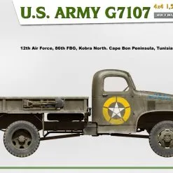 Miniart 1/35 U.S. Army G7107 4x4 1,5t Cargo Truck # 35380 44 Miniart 1/35 U.S. Army G7107 4x4 1,5t Cargo Truck # 35380 -Aircraft Kits Sales min35380 48 1