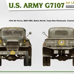 Miniart 1/35 U.S. Army G7107 4x4 1,5t Cargo Truck # 35380 45 Miniart 1/35 U.S. Army G7107 4x4 1,5t Cargo Truck # 35380 -Aircraft Kits Sales min35380 49 1