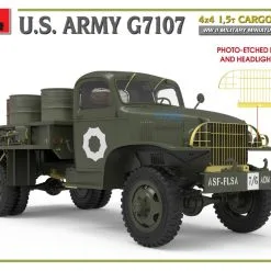 Miniart 1/35 U.S. Army G7107 4x4 1,5t Cargo Truck # 35380 54 Miniart 1/35 U.S. Army G7107 4x4 1,5t Cargo Truck # 35380 -Aircraft Kits Sales min35380 4 1