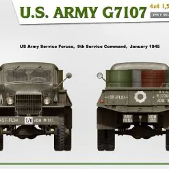 Miniart 1/35 U.S. Army G7107 4x4 1,5t Cargo Truck # 35380 51 Miniart 1/35 U.S. Army G7107 4x4 1,5t Cargo Truck # 35380 -Aircraft Kits Sales min35380 55 1