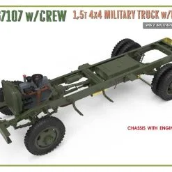 Miniart 1/35 G7107 W/Crew 4x4 Cargo Truck W/Metal Body # 35383 -Aircraft Kits Sales min35383 16