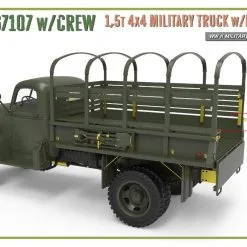 Miniart 1/35 G7107 W/Crew 4x4 Cargo Truck W/Metal Body # 35383 -Aircraft Kits Sales min35383 7