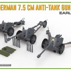 Miniart 1/35 German 7.5cm Anti-Tank Gun PaK 40 Early # 35394 26 Miniart 1/35 German 7.5cm Anti-Tank Gun PaK 40 Early # 35394 -Aircraft Kits Sales min35394 1